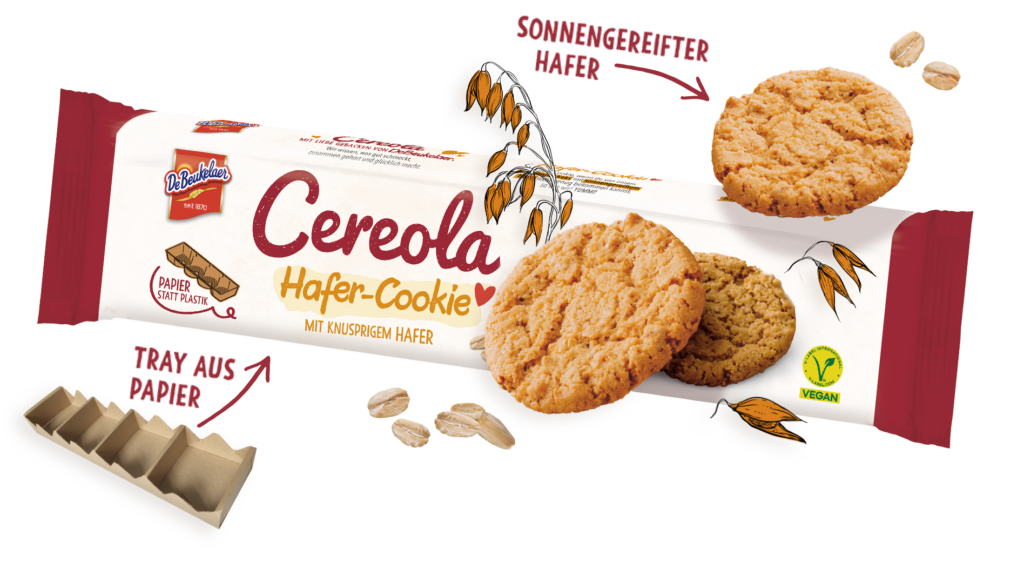 Cereola Hafer-Cookies aus sonnengereiftem Hafer